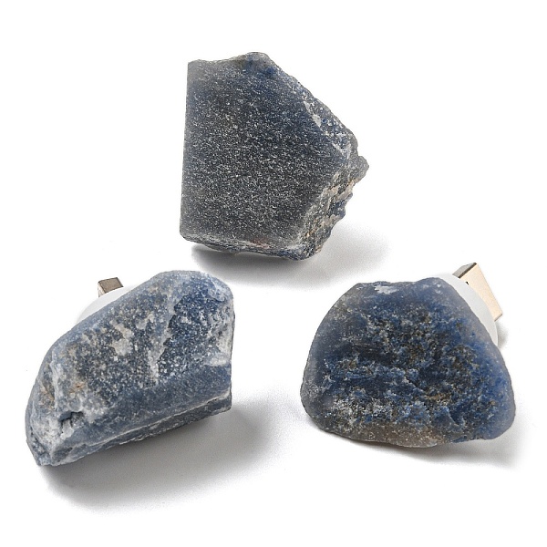 

PandaHall Nuggets Natural Blue Aventurine USB Night Light, Healing Raw Stone Night Lamp for Bedroom Home Decor, 32~47x26~42x30~55mm Blue...