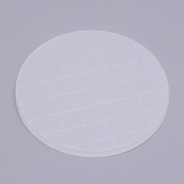 PandaHall Acrylic Stamping Blocks Tools, Decorative Stamp Blocks, for Scrapbooking Crafts Making, Clear, 75x4.5mm Acrylic Clear