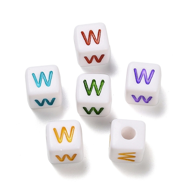 Opaque Acrylic Beads - image