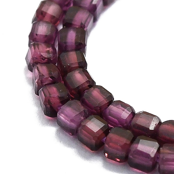 Natürlicher Granat Perlen Stränge