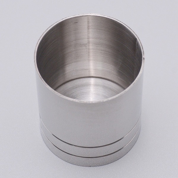 

PandaHall 201 Stainless Steel Jigger, Cocktail Tools, Stainless Steel Color, 38x42mm, Inner Size: 36mm, Capacity: 35ml Stainless Steel