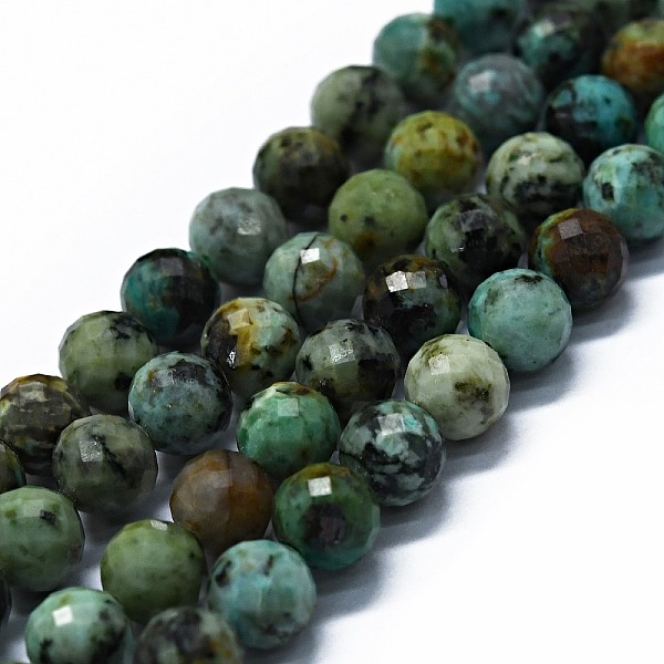 Natural African Turquoise(Jasper) Beads Strands