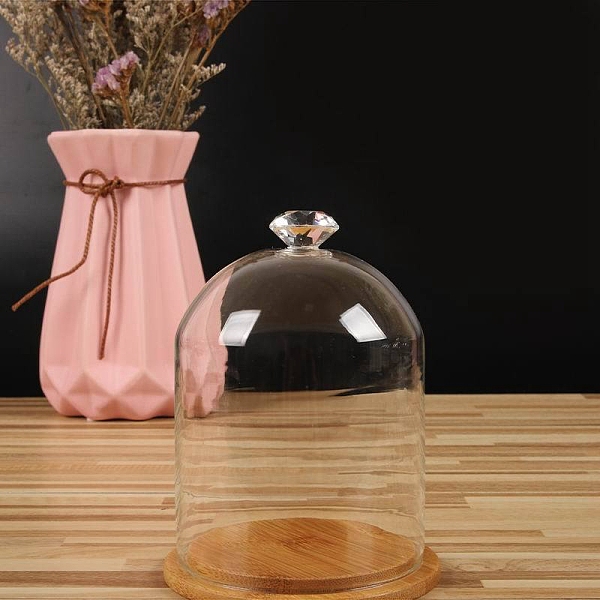 Clear Glass Dome Co… - image