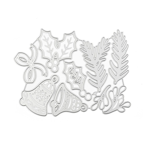

PandaHall Christmas Carbon Steel Cutting Dies Stencils, for DIY Scrapbooking/Photo Album, Decorative Embossing DIY Paper Card, Holly Leaves...