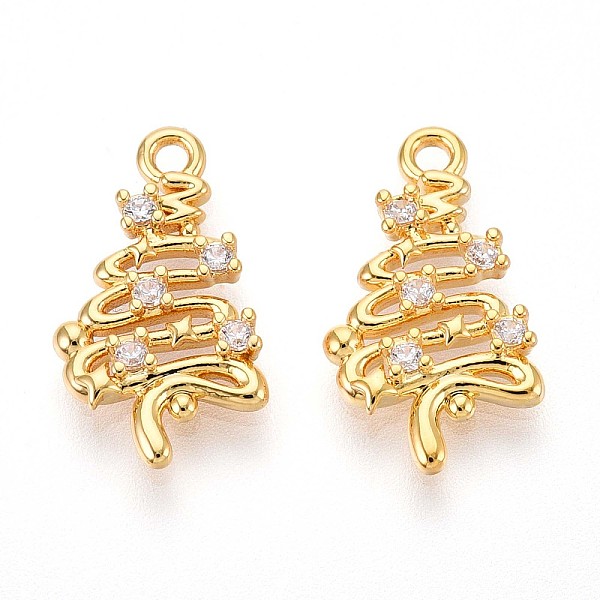 Brass Micro Pave Cu… - image