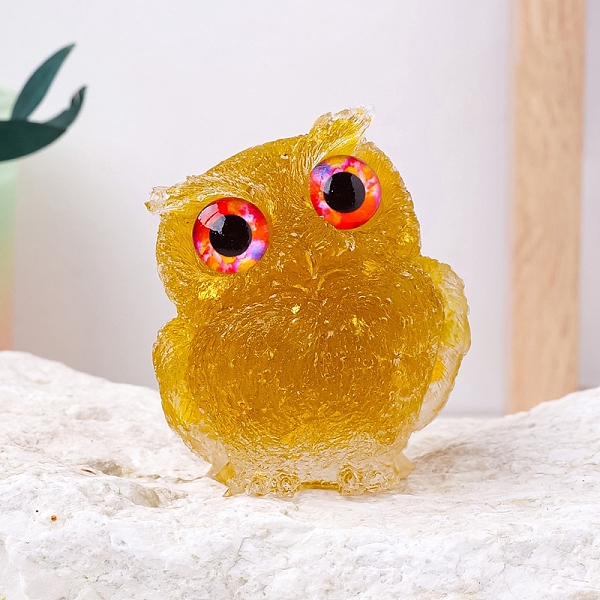 Resin Owl Display D… - image