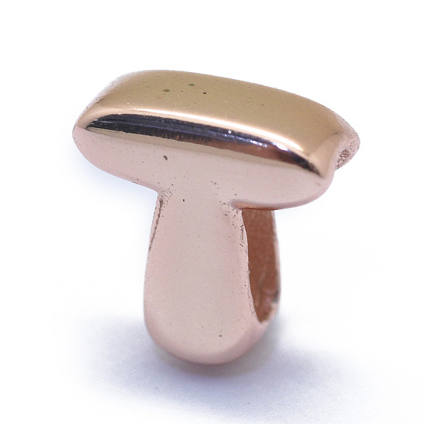 

PandaHall 925 Sterling Silver European Beads, Large Hole Beads, Letter, Rose Gold, Letter.T, 8x7.5x3.5mm, Hole: 5x2mm Sterling Silver Letter...