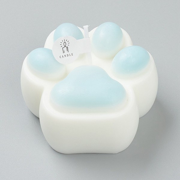 

PandaHall Cat Paw Shaped Aromatherapy Smokeless Candles, with Box, for Wedding, Party, Votives, Oil Burners and Christmas Decorations, Light...