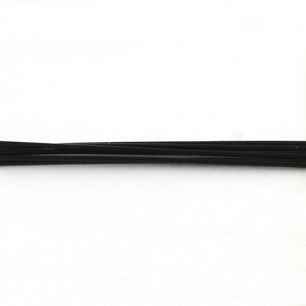 

PandaHall Tiger Tail Wire, Nylon-coated 304 Stainless Steel, Black, 23 Gauge, 0.6mm, about 3608.92 Feet(1100m)/1000g Stainless Steel Round...