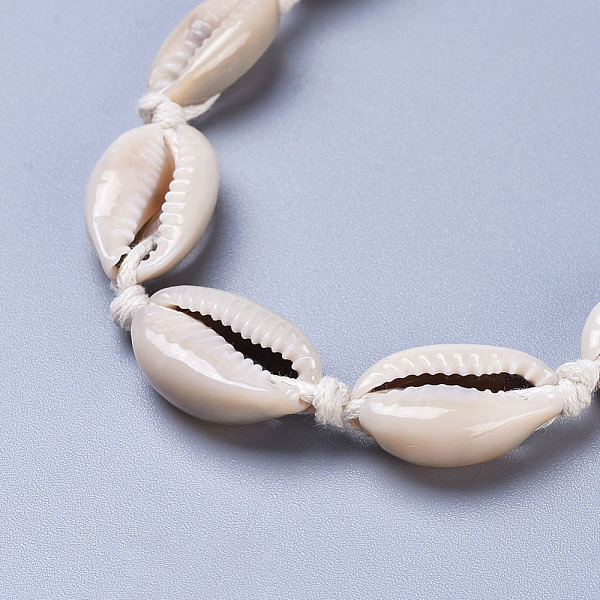 Регулируемые ожерелья из лариата с бусинами из ракушек каури
