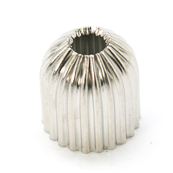 

PandaHall Brass Cord Ends, End Caps, Column, Platinum, 10x9.5mm, Hole: 3mm,Inner Diameter: 8mm Brass