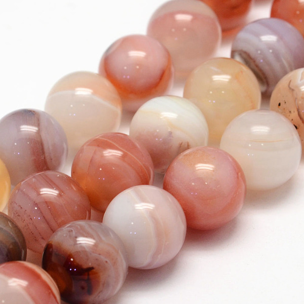 

PandaHall Natural Sardonyx Beads Strands, Round, Grade A, 12mm, Hole: 1mm, about 31~33pcs/strand, 14.5 inch Sardonyx Round