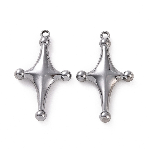 

PandaHall Rack Plating Alloy Pendants, Cadmium Free & Lead Free & Nickle Free, Star Charm, Gunmetal, 29x17x3.5mm, Hole: 1.4mm Alloy Star