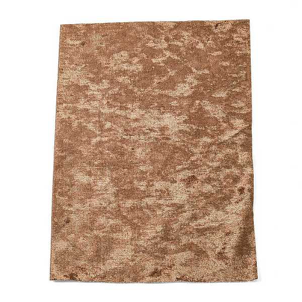 

PandaHall Flannel Fabric, Sofa Cover, Garment Accessories, Rectangle, Camel, 29~30x19~20x0.05cm Cloth Brown