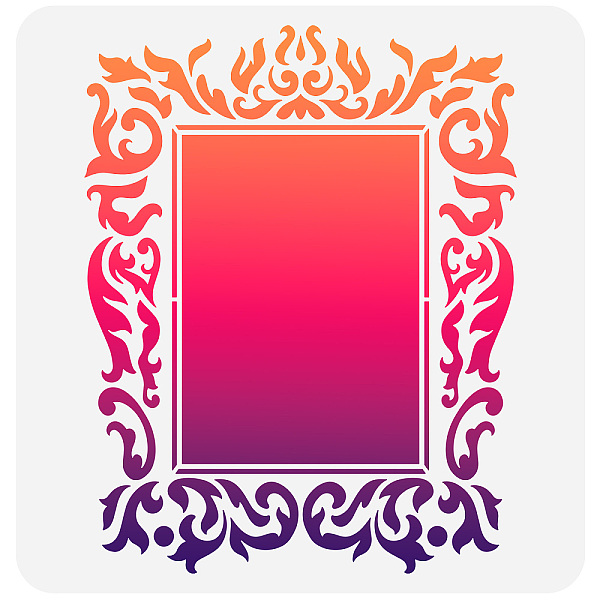 

PandaHall PET Hollow Out Drawing Painting Stencils, for DIY Scrapbook, Photo Album, Photo Frame Pattern, 30x30cm Plastic Others