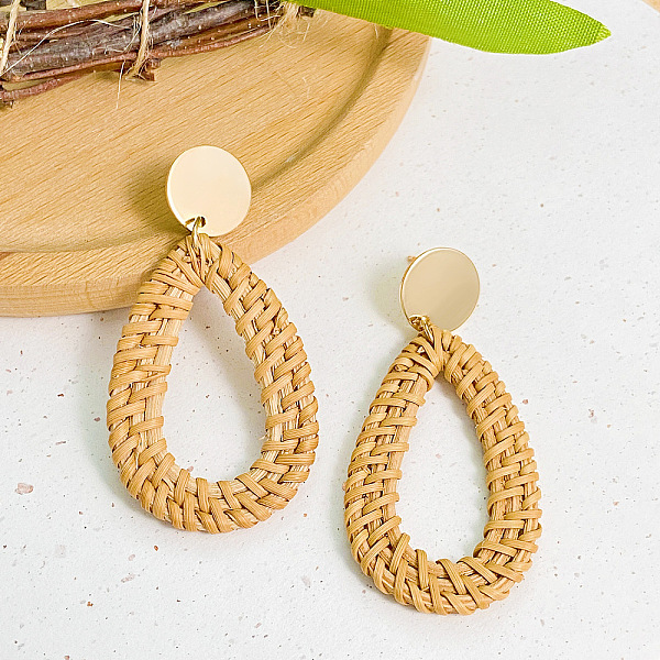 Woven Teardrop Allo… - image