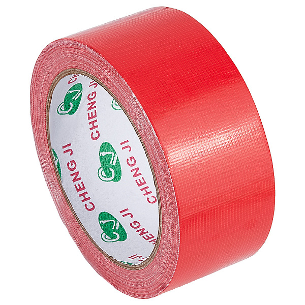 PandaHall GORGECRAFT 1.8in x 65.6ft Bookbinding Repair Tape Red Fabric Tape Adhesive Duct Tape Safe Cloth Library Book Seam Sealing Hinging...
