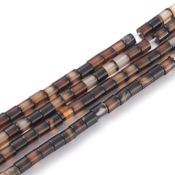 

PandaHall Natural Agate Beads Strands, Column, Dyed, 2x2mm, Hole: 0.8mm, about 154~160pcs/strand, 15.16~15.75 inch(38.5~40cm) Natural Agate...