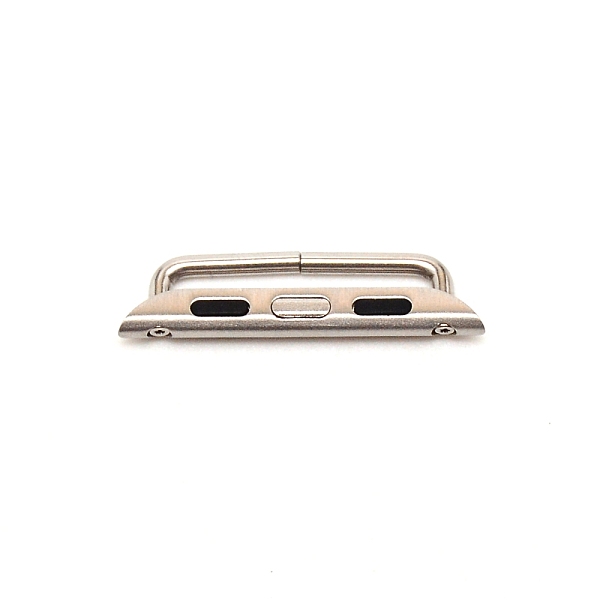 

PandaHall 316 Stainless Steel Strap Connector For iwatch, Stainless Steel Color, 8x32x3mm Stainless Steel Others