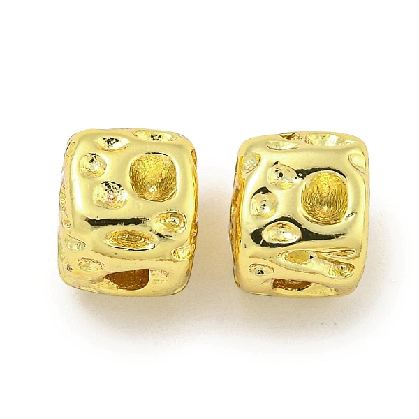 

PandaHall Rack Plating Brass Beads, Long-Lasting Plated, Cadmium Free & Lead Free, Cube, Real 18K Gold Plated, 7.5x7.5x7.5mm, Hole: 2.5mm...