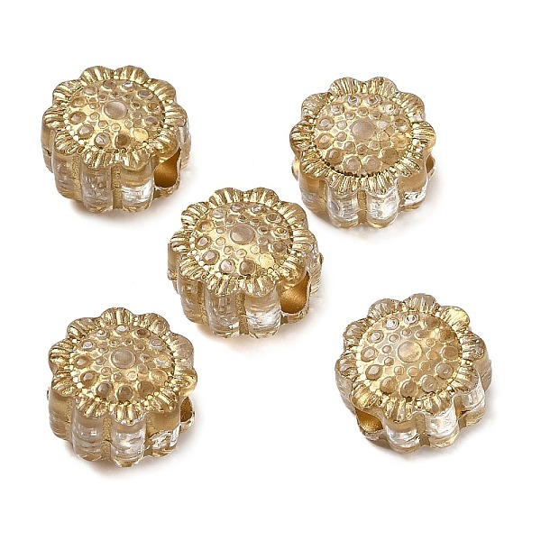 

PandaHall Transparent Acrylic Beads, Flower, Flower, 12x8mm, Hole: 4mm, about: 830pcs/500g Acrylic Flower