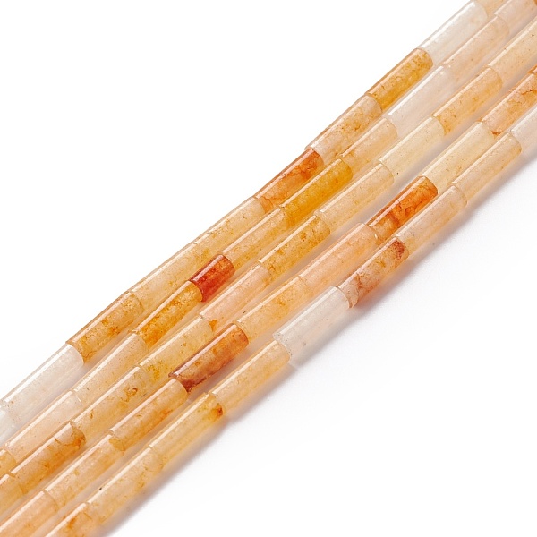 

PandaHall Natural Yellow Aventurine Beads Strands, Column, 9~10.5x3mm, Hole: 0.9~1mm, about 40~43pcs/strand, 15.35 inch~15.55 inch...