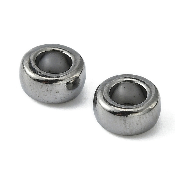

PandaHall Tibetan Style Alloy Beads, Rondelle, Bead Spacers, Cadmium Free & Nickel Free & Lead Free, Gunmetal, 7x4mm, Hole: 3mm Alloy...