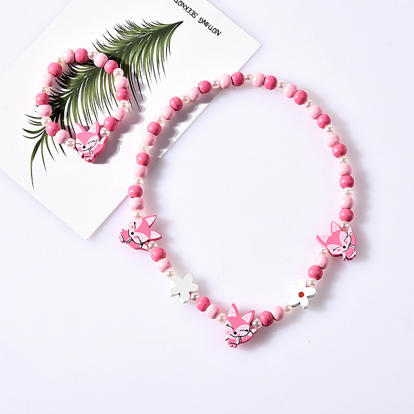 Plastic & Wood Bead… - image