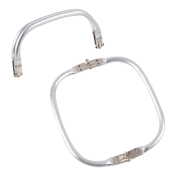 

PandaHall Aluminum U-Shaped Handles Replacements, for Handmade Bag Handbags Purse Handles, Platinum, 19.5x9x2cm, Unfold: 19.5x17.6x1cm...