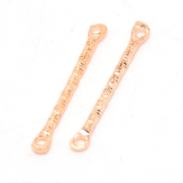 

PandaHall Iron Links Connectors, for DIY Earring, Rectangle, Light Gold, 20x2x1.2mm, Hole: 1mm, 50pcs/bag Iron Rectangle