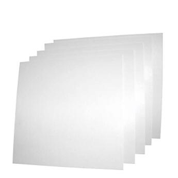 

PandaHall ABS Sheet, Mould Making, Rectangle, White, 30x30x0.15cm Plastic White