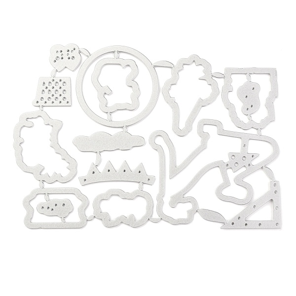 

PandaHall Carbon Steel Embossing Knife Die Cutting for DIY Template, Decorative Embossing DIY Paper Card, Bicycle, Platinum, 8.5x12.2x0.1cm...