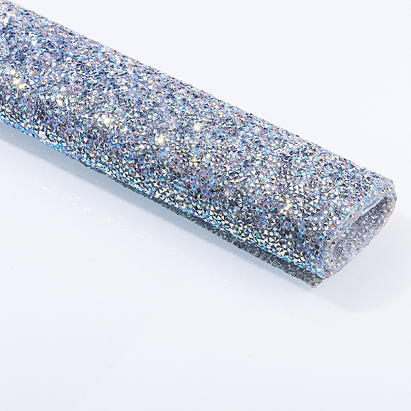 

PandaHall Resin Rhinestone Table Mat Pads, Foldable Manicure Tools, Rectangle, Crystal AB, 40x24x0.2cm Resin Clear