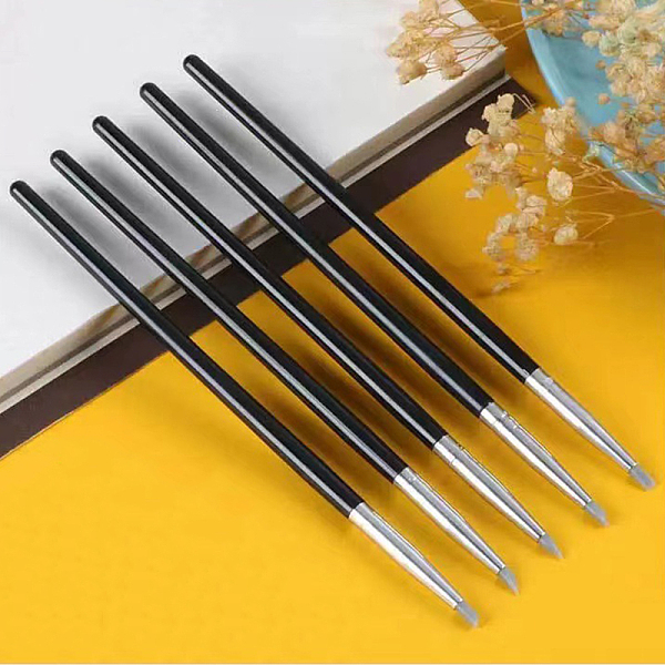 

PandaHall Silicone Polymer Clay Sculpting Tool Pen, with Plastic Penholder, Carving Pen Set for Clay Craft, Black, Calibre: 0.3cm, 5pcs/set...