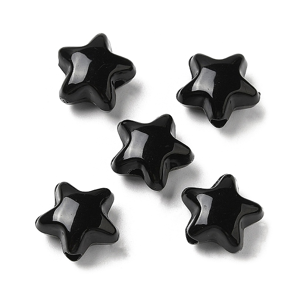 PandaHall Opaque Acrylic Beads, Star, Black, 11x11.5x7mm, Hole: 2mm, about 1245pcs/500g Acrylic Star Black PandaHall Opaque Acrylic Beads, Star, Black, 11x11.5x7mm, Hole: 2mm, about 1245pcs/500g Acrylic Star Black