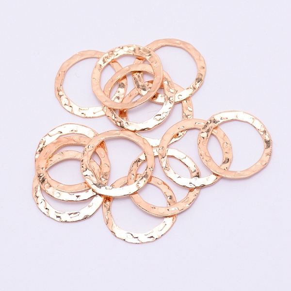 

PandaHall Brass Linking Rings for Jewelry Accessories, Ring, Light Gold, 16x1mm, Inner Diameter: 12.5mm Brass Ring