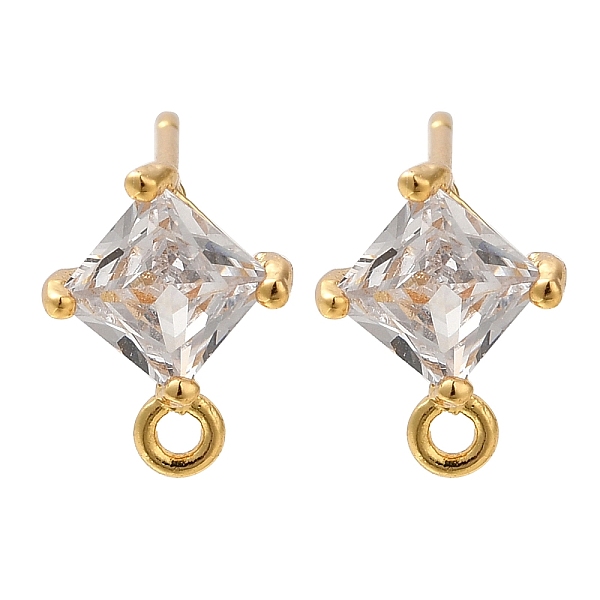 Brass Clear Cubic Z… - image