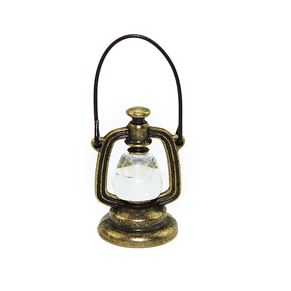 

PandaHall Miniature Alloy Oil Lamp, for Dollhouse Garden Accessories, Pretending Prop Decorations, Yellow, 23x40~55mm Alloy Others Yellow