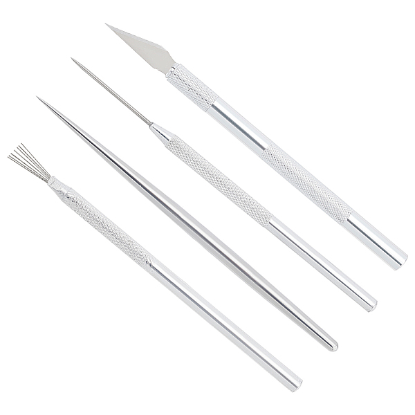 

PandaHall UNICRAFTALE 8Pcs Pottery Clay Sculpting Modeling Tool Sets 13.5-39mm Detail Tools Stainless Steel Pottery Sculpture Feather Wire...