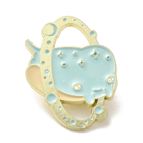 

PandaHall Cute Marine Devil Fish Alloy Enamel Pins, Sea Animal Brooch, Blue, 31x28.5x1.5mm Alloy+Enamel Fish Blue
