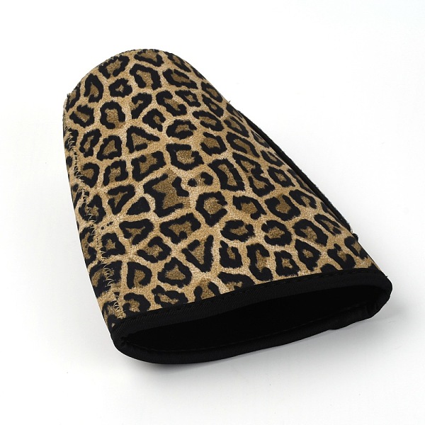 

PandaHall Neoprene Cup Sleeve, Leopard Print Pattern, 193x150x95x4mm Synthetic Rubber Leopard