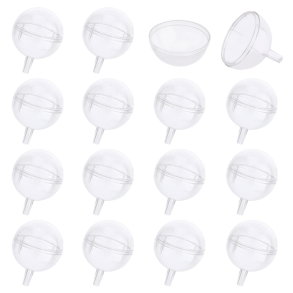 

PandaHall Plastic Chocolate Holder Case Flower Support, with Cover, for Candy Bouquet Packaging Case, Clear, 52.5x39mm, Hole: 3.2mm Plastic...