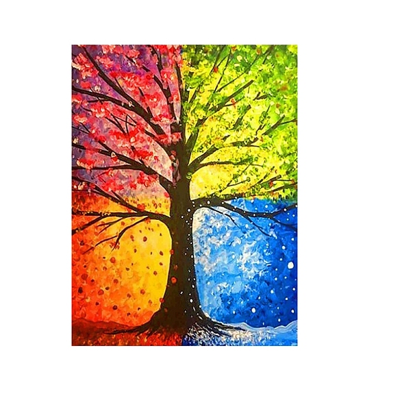 

PandaHall DIY Diamond Painting Tree of Life Pattern Kit, Including Resin Rhinestones Bag, Diamond Sticky Pen, Tray Plate and Glue Clay...