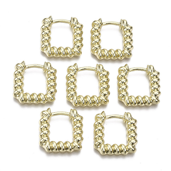 

PandaHall Alloy Pendants, Cadmium Free & Nickel Free & Lead Free, Square, Light Gold, 18x17.5x3mm, Inner Diameter: 11x9mm Alloy Square