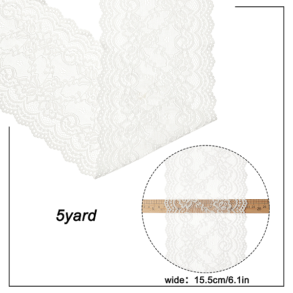 Elastic Lace Trim