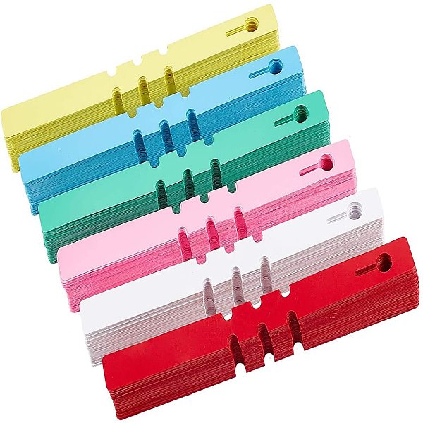 

PandaHall Plastic Plant Labels, for Seed Potted Herbs Flowers Vegetables, Mixed Color, 211x20x0.2mm, 6colors, 100pcs/color, 600pcs/set..., Multicolor