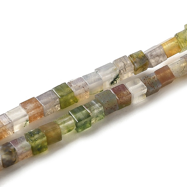 

PandaHall Natural Indian Agate Beads Strands, Cube, 2~2.5x2.5~3.5x2.5~3mm, Hole: 0.4mm, about 157~165pcs/strand, 14.96~15.75''(38~40cm)...