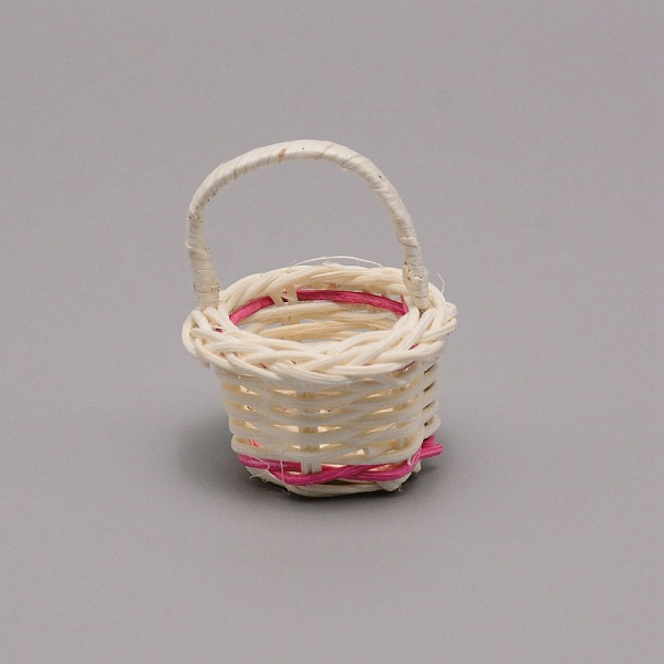 HandWoven Rattan Mini Hand Basket Ornaments
