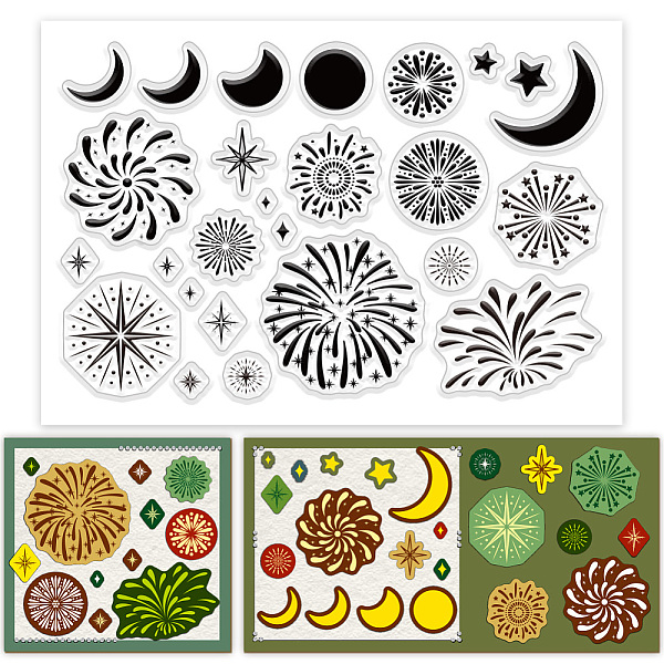 

PandaHall Custom PVC Plastic Clear Stamps, for DIY Scrapbooking, Photo Album Decorative, Cards Making, Mixed Shapes, 160x110mm Plastic Mixed...