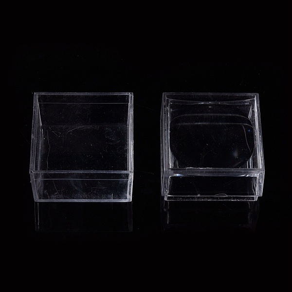 Transparent Plastic Ring Viewer Magnifier Boxes